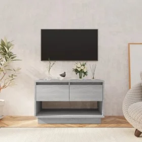 Sonoma grau Holzwerkstoff TV-Ständer 70x41x44 cm von vidaXL, TV-Möbel - Ref: Foro24-812976, Preis: 45,77 €, Rabatt: %