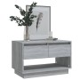 Sonoma grau Holzwerkstoff TV-Ständer 70x41x44 cm von vidaXL, TV-Möbel - Ref: Foro24-812976, Preis: 46,21 €, Rabatt: %