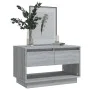 TV stand made of Sonoma gray engineered wood 70x41x44 cm by vidaXL, TV Furniture - Ref: Foro24-812976, Price: 45,71 €, Discou...