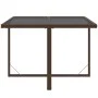 Garten Esstischgarnitur 5 tlg. mit Kissen braun Kunststoff Rattan von vidaXL, Gartensets - Ref: Foro24-3095512, Preis: 318,36...
