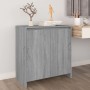 Sonoma graues Sperrholz-Sideboard 70x41x75 cm von vidaXL, Sideboards - Ref: Foro24-813003, Preis: 79,33 €, Rabatt: %