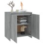 Sonoma graues Sperrholz-Sideboard 70x41x75 cm von vidaXL, Sideboards - Ref: Foro24-813003, Preis: 79,33 €, Rabatt: %