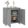 Sonoma graues Sperrholz-Sideboard 70x41x75 cm von vidaXL, Sideboards - Ref: Foro24-813003, Preis: 74,22 €, Rabatt: %