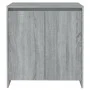 Sonoma graues Sperrholz-Sideboard 70x41x75 cm von vidaXL, Sideboards - Ref: Foro24-813003, Preis: 74,22 €, Rabatt: %