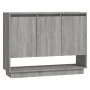 Engineered wood sideboard in Sonoma grey, 97x31x75 cm. by vidaXL, Sideboards - Ref: Foro24-812988, Price: 80,16 €, Discount: %
