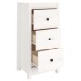 Sideboards 2 Stück aus massivem weißem Kiefernholz 40x35x80 cm von vidaXL, Sideboards - Ref: Foro24-813742, Preis: 149,31 €, ...