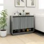 Engineered wood sideboard in Sonoma grey, 97x31x75 cm. by vidaXL, Sideboards - Ref: Foro24-812988, Price: 80,16 €, Discount: %