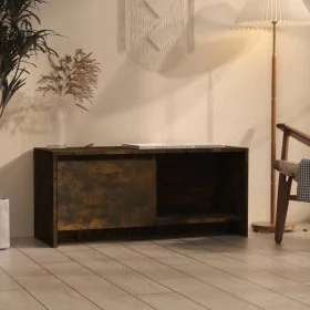 Smoked oak engineered wood TV cabinet 90x35x40 cm by vidaXL, TV Furniture - Ref: Foro24-813017, Price: 43,34 €, Discount: %