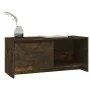 Mueble de TV madera de ingeniería roble ahumado 90x35x40 cm de vidaXL, Muebles TV - Ref: Foro24-813017, Precio: 43,27 €, Desc...