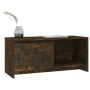 TV-Schrank aus geräuchertem Eichenholzwerkstoff, 90 x 35 x 40 cm von vidaXL, TV-Möbel - Ref: Foro24-813017, Preis: 45,11 €, R...