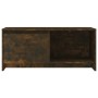 TV-Schrank aus geräuchertem Eichenholzwerkstoff, 90 x 35 x 40 cm von vidaXL, TV-Möbel - Ref: Foro24-813017, Preis: 45,11 €, R...