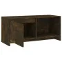 Mueble de TV madera de ingeniería roble ahumado 90x35x40 cm de vidaXL, Muebles TV - Ref: Foro24-813017, Precio: 43,27 €, Desc...