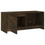TV-Schrank aus geräuchertem Eichenholzwerkstoff, 90 x 35 x 40 cm von vidaXL, TV-Möbel - Ref: Foro24-813017, Preis: 45,11 €, R...