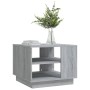 Sonoma gray engineered wood coffee table 55x55x43 cm by vidaXL, Coffee table - Ref: Foro24-813087, Price: 47,63 €, Discount: %