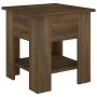 Engineered wood brown oak coffee table 40x40x42 cm by vidaXL, Coffee table - Ref: Foro24-813082, Price: 31,86 €, Discount: %