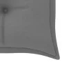 Batavia Bank mit Kissen grau massivem Teakholz 150 cm von vidaXL, Gartenbänke - Ref: Foro24-3100842, Preis: 245,58 €, Rabatt: %