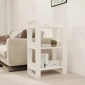 Shelf / space divider made of white pine wood 60x35x91 cm by vidaXL, Bookcases and shelves - Ref: Foro24-813880, Price: 43,09...