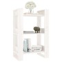 Shelf / space divider made of white pine wood 60x35x91 cm by vidaXL, Bookcases and shelves - Ref: Foro24-813880, Price: 43,63...
