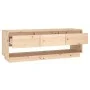 Mueble de TV de madera maciza de pino 110,5x34x40 cm de vidaXL, Muebles TV - Ref: Foro24-813844, Precio: 75,09 €, Descuento: %