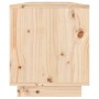 Massives TV-Möbel aus Kiefernholz 110,5x34x40 cm von vidaXL, TV-Möbel - Ref: Foro24-813844, Preis: 75,87 €, Rabatt: %