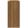 Konsolentisch Eiche braun Holzwerkstoff 100x35x76,5 cm von vidaXL, Seitentische - Ref: Foro24-813037, Preis: 59,56 €, Rabatt: %