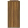 Konsolentisch Eiche braun Holzwerkstoff 100x35x76,5 cm von vidaXL, Seitentische - Ref: Foro24-813037, Preis: 58,83 €, Rabatt: %