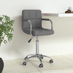 Silla de oficina giratoria de tela gris claro Silla de oficina giratoria de tela gris claro