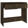 Smoked oak engineered wood console table 89x41x76.5 cm by vidaXL, Side tables - Ref: Foro24-812999, Price: 45,58 €, Discount: %