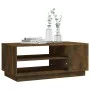 Couchtisch aus geräuchertem Eichenholzwerkstoff, 102 x 55 x 43 cm von vidaXL, Couchtisch - Ref: Foro24-813083, Preis: 53,43 €...