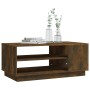 Couchtisch aus geräuchertem Eichenholzwerkstoff, 102 x 55 x 43 cm von vidaXL, Couchtisch - Ref: Foro24-813083, Preis: 53,63 €...