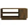 Couchtisch aus geräuchertem Eichenholzwerkstoff, 102 x 55 x 43 cm von vidaXL, Couchtisch - Ref: Foro24-813083, Preis: 53,43 €...
