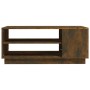 Couchtisch aus geräuchertem Eichenholzwerkstoff, 102 x 55 x 43 cm von vidaXL, Couchtisch - Ref: Foro24-813083, Preis: 53,63 €...