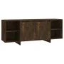 TV-Schrank aus geräuchertem Eichenholzwerkstoff, 130 x 35 x 50 cm von vidaXL, TV-Möbel - Ref: Foro24-813053, Preis: 79,59 €, ...