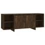 TV-Schrank aus geräuchertem Eichenholzwerkstoff, 130 x 35 x 50 cm von vidaXL, TV-Möbel - Ref: Foro24-813053, Preis: 79,59 €, ...