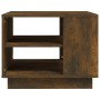 Couchtisch aus geräuchertem Eichenholzwerkstoff, 55 x 55 x 43 cm von vidaXL, Couchtisch - Ref: Foro24-813086, Preis: 46,49 €,...