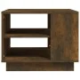 Smoked oak engineered wood coffee table 55x55x43 cm by vidaXL, Coffee table - Ref: Foro24-813086, Price: 45,86 €, Discount: %