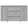 Sideboard with 3 Sonoma gray drawers 120x41x75 cm by vidaXL, Sideboards - Ref: Foro24-813063, Price: 127,30 €, Discount: %