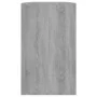 Sonoma gray engineered wood sideboard 120x41x75 cm by vidaXL, Sideboards - Ref: Foro24-813060, Price: 135,87 €, Discount: %