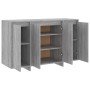 Sonoma gray engineered wood sideboard 120x41x75 cm by vidaXL, Sideboards - Ref: Foro24-813060, Price: 138,38 €, Discount: %