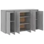 Sonoma gray engineered wood sideboard 120x41x75 cm by vidaXL, Sideboards - Ref: Foro24-813060, Price: 135,87 €, Discount: %