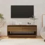 Mueble de TV madera de ingeniería marrón roble 102x41x44 cm de vidaXL, Muebles TV - Ref: Foro24-812974, Precio: 56,51 €, Desc...
