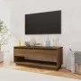Mueble de TV madera de ingeniería marrón roble 102x41x44 cm de vidaXL, Muebles TV - Ref: Foro24-812974, Precio: 56,51 €, Desc...