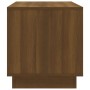 TV-Schrank aus braunem Eichenparkett 102x41x44 cm von vidaXL, TV-Möbel - Ref: Foro24-812974, Preis: 57,08 €, Rabatt: %