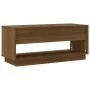 Mueble de TV madera de ingeniería marrón roble 102x41x44 cm de vidaXL, Muebles TV - Ref: Foro24-812974, Precio: 56,51 €, Desc...