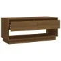 Mueble de TV madera de ingeniería marrón roble 102x41x44 cm de vidaXL, Muebles TV - Ref: Foro24-812974, Precio: 56,51 €, Desc...