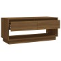 TV-Schrank aus braunem Eichenparkett 102x41x44 cm von vidaXL, TV-Möbel - Ref: Foro24-812974, Preis: 57,08 €, Rabatt: %