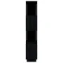Black pine wood shelving/space divider 80x25x132 cm by vidaXL, Bookcases and shelves - Ref: Foro24-814063, Price: 66,45 €, Di...