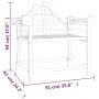 Juego muebles de jardín 4 piezas madera maciza teca de vidaXL, Conjuntos de jardín - Ref: Foro24-3100779, Precio: 670,32 €, D...