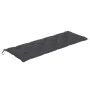 Batavia bench with anthracite cushion solid teak wood 150 cm by vidaXL, garden benches - Ref: Foro24-3100841, Price: 241,93 €...