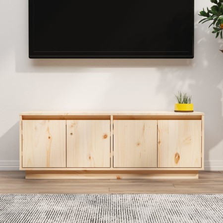 TV-Schrank aus massivem Kiefernholz 110x34x40 cm von vidaXL, TV-Möbel - Ref: Foro24-813849, Preis: 87,48 €, Rabatt: %